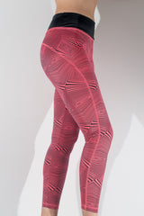 Leggings Estampado Rojo