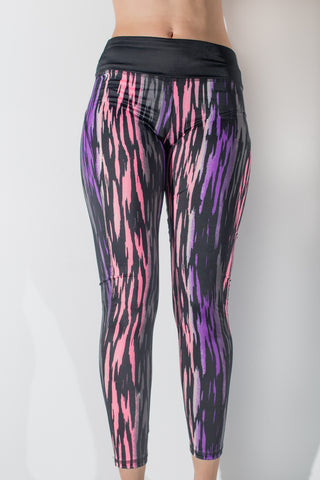 Legging Estampado Rosa Morado