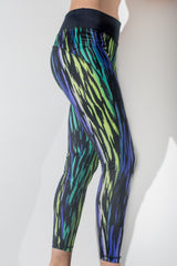 Legging Estampado Verde Azul